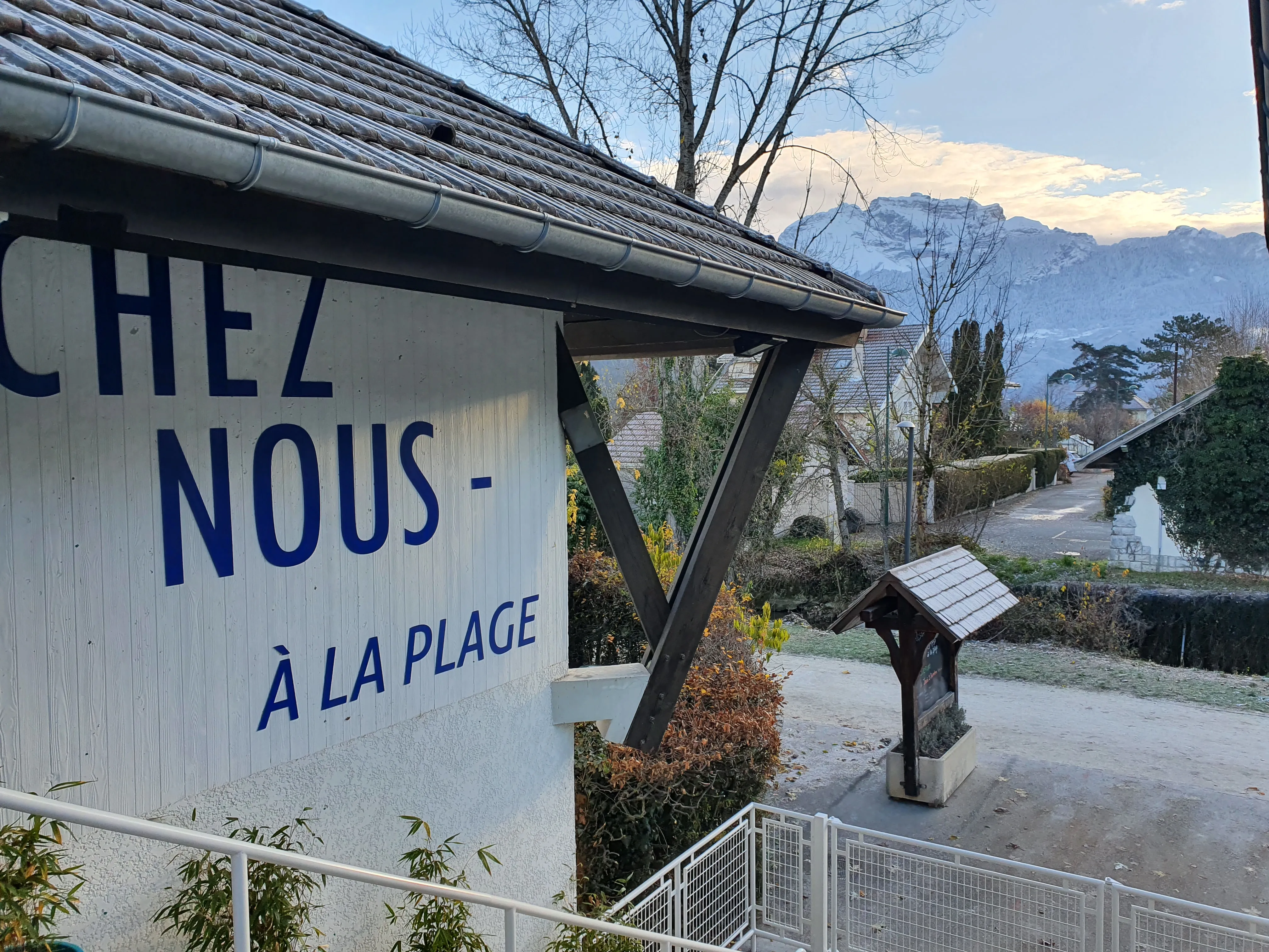 Vue depuis la terrasse