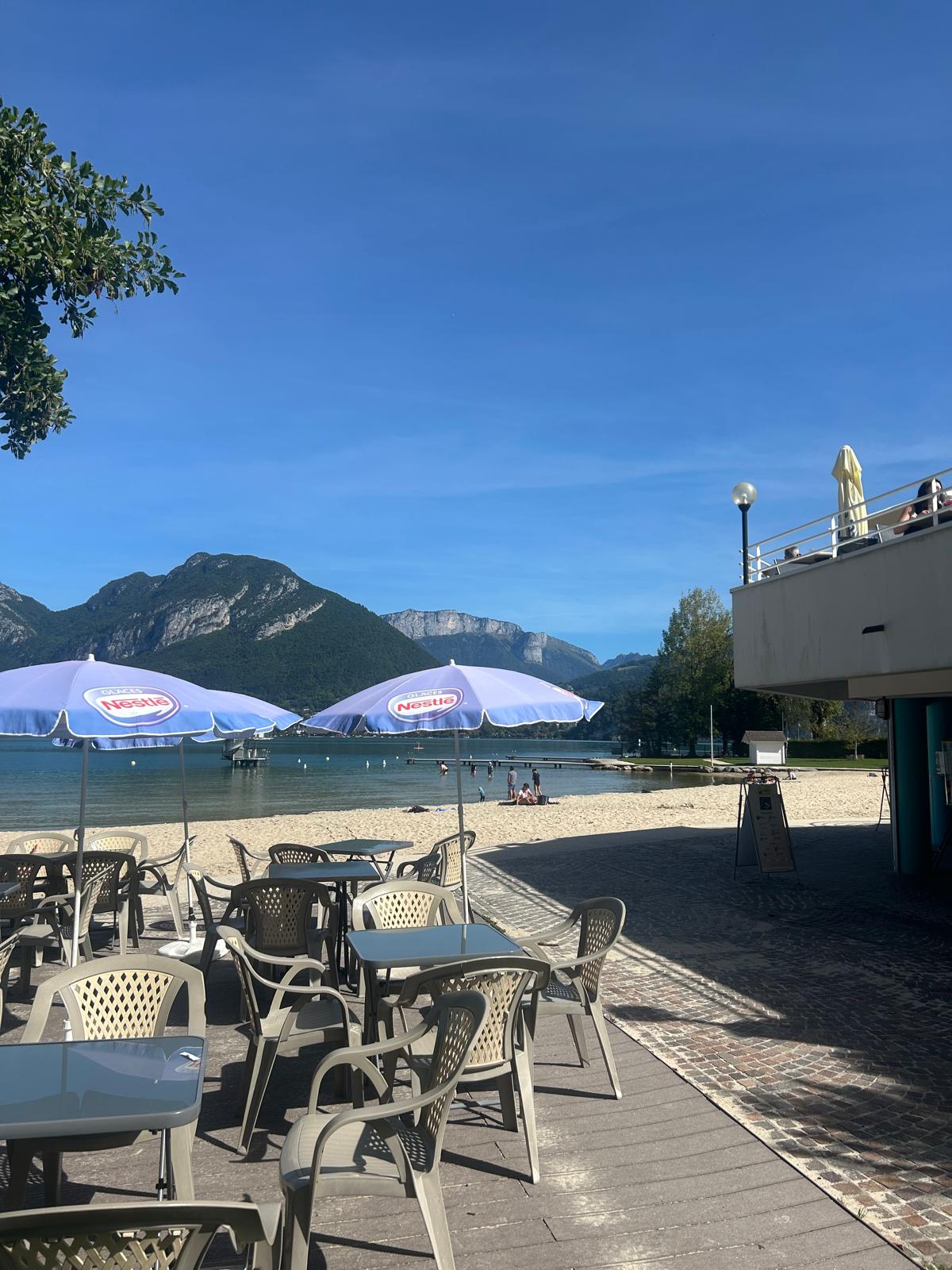 Terrasse snack vue panoramique